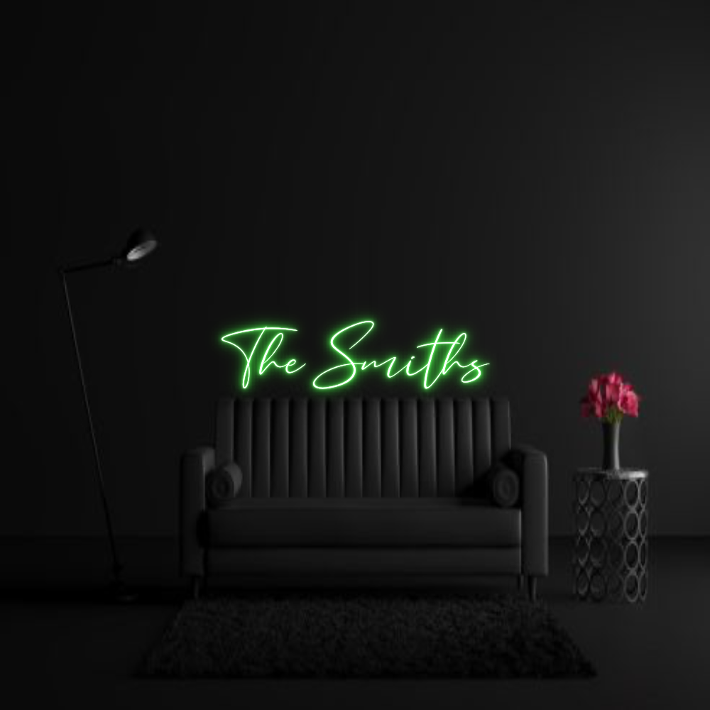 CREATE YOUR OWN WEDDING NEON SIGN The Smiths