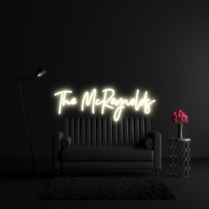 CREATE YOUR OWN WEDDING NEON SIGN The McReynolds