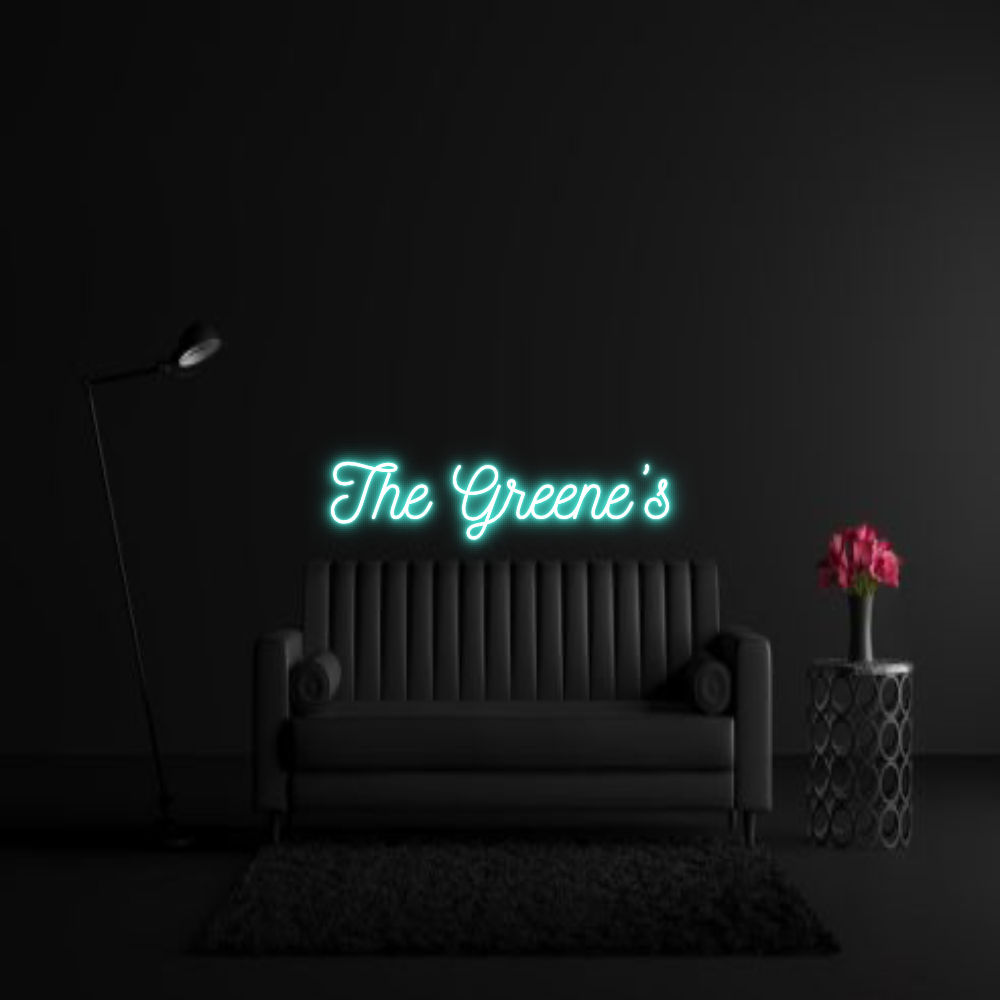 CREATE YOUR OWN WEDDING NEON SIGN The Greene’s