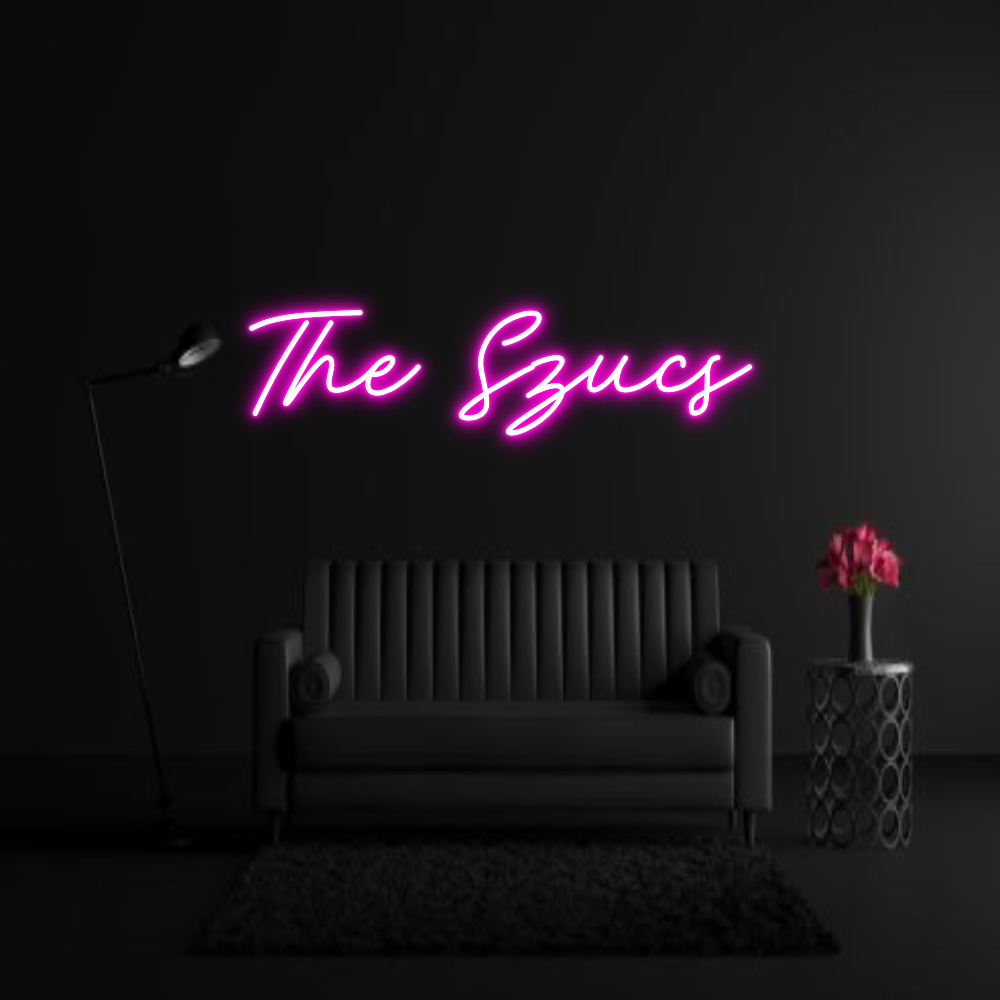 CREATE YOUR OWN WEDDING NEON SIGN The Szucs