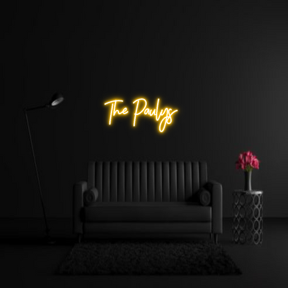 CREATE YOUR OWN WEDDING NEON SIGN The Paulys