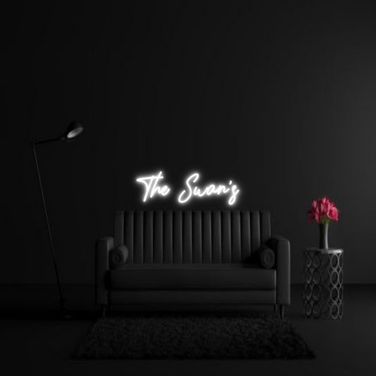 CREATE YOUR OWN WEDDING NEON SIGN The Swan’s