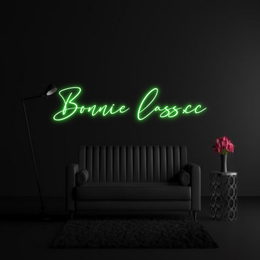 CREATE YOUR OWN WEDDING NEON SIGN Bonnie Lass,cc