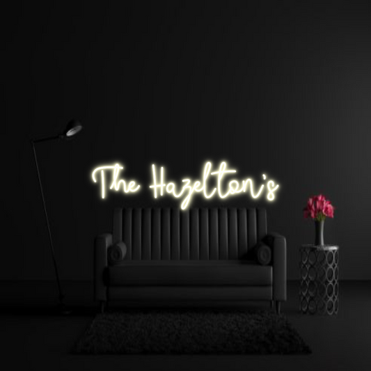CREATE YOUR OWN WEDDING NEON SIGN The Hazelton’s