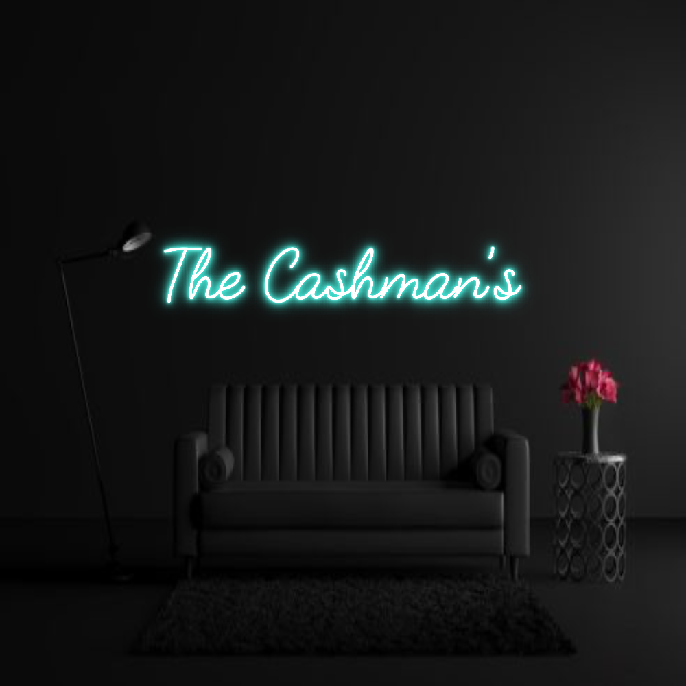 CREATE YOUR OWN WEDDING NEON SIGN The Cashman’s