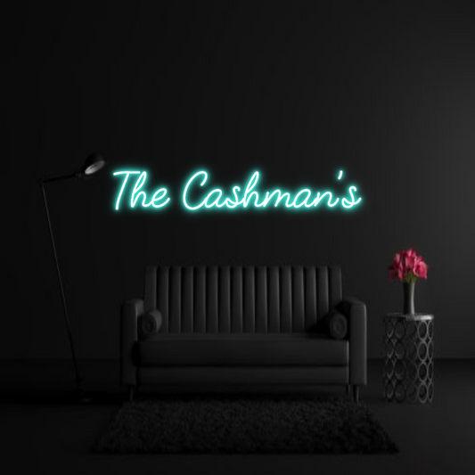 CREATE YOUR OWN WEDDING NEON SIGN The Cashman’s