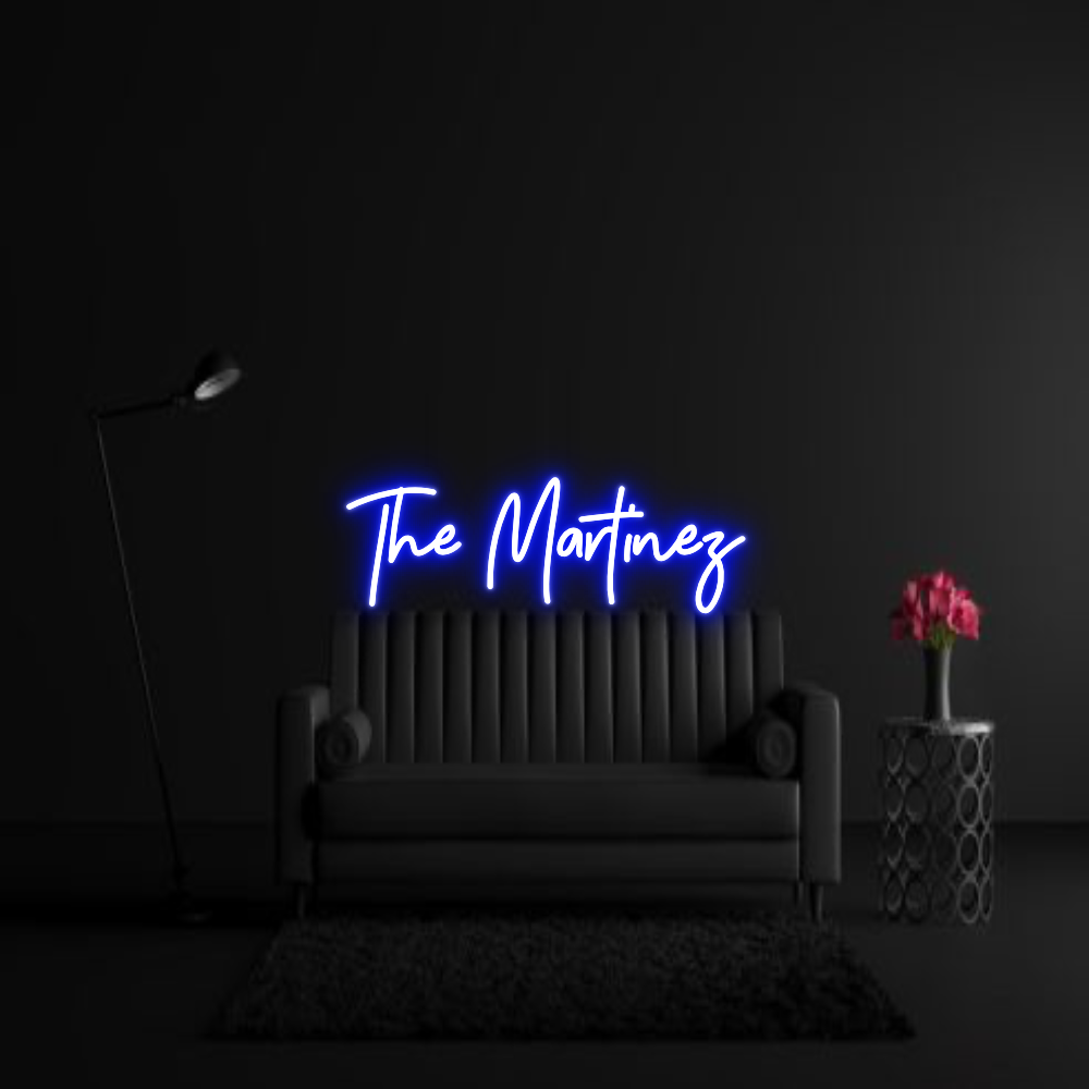 CREATE YOUR OWN WEDDING NEON SIGN The Martinez