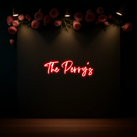 CREATE YOUR OWN WEDDING NEON SIGN The Perry’s