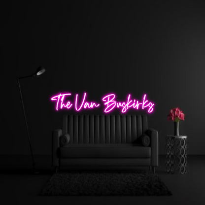 CREATE YOUR OWN WEDDING NEON SIGN The Van Buski...