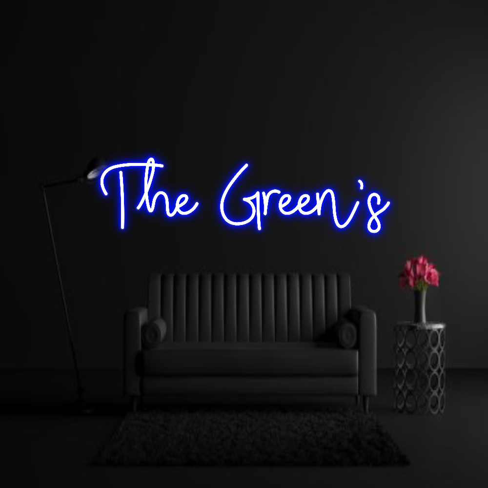 CREATE YOUR OWN WEDDING NEON SIGN The Green’s