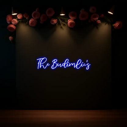 CREATE YOUR OWN WEDDING NEON SIGN The Budimlic’s