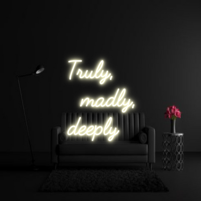 CREATE YOUR OWN WEDDING NEON SIGN Truly, 
  ma...