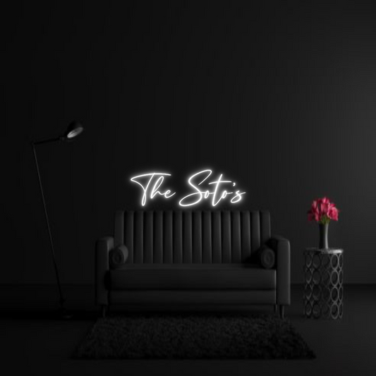 CREATE YOUR OWN WEDDING NEON SIGN The Soto’s