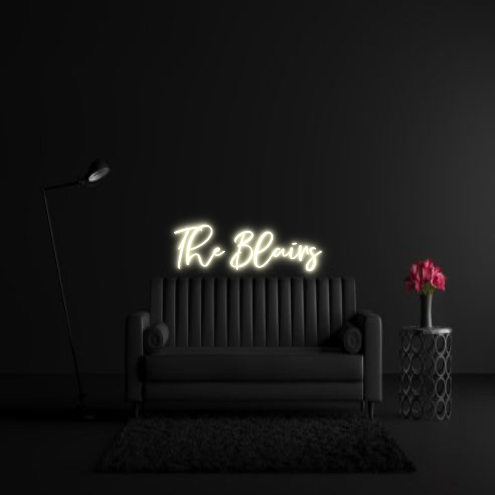 CREATE YOUR OWN WEDDING NEON SIGN The Blairs