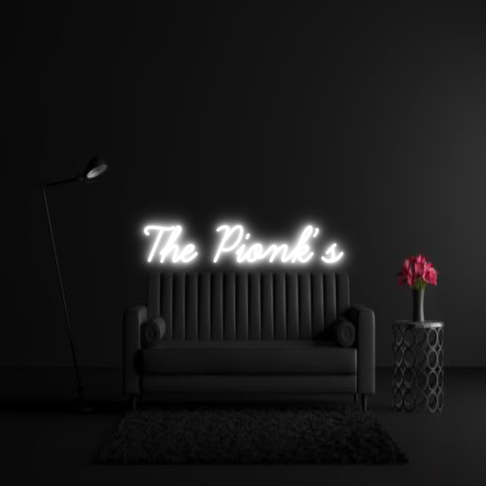 CREATE YOUR OWN WEDDING NEON SIGN The Pionk’s