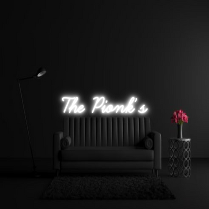 CREATE YOUR OWN WEDDING NEON SIGN The Pionk’s