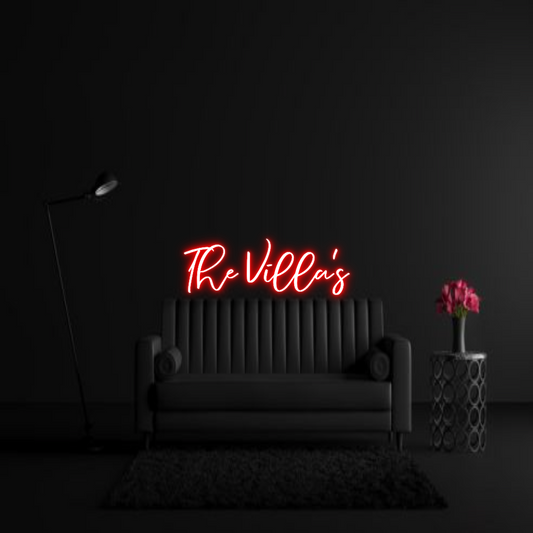 CREATE YOUR OWN WEDDING NEON SIGN The Villa's