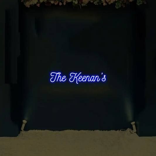 CREATE YOUR OWN WEDDING NEON SIGN The Keenan’s