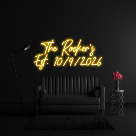 CREATE YOUR OWN WEDDING NEON SIGN The Rocker’s
...