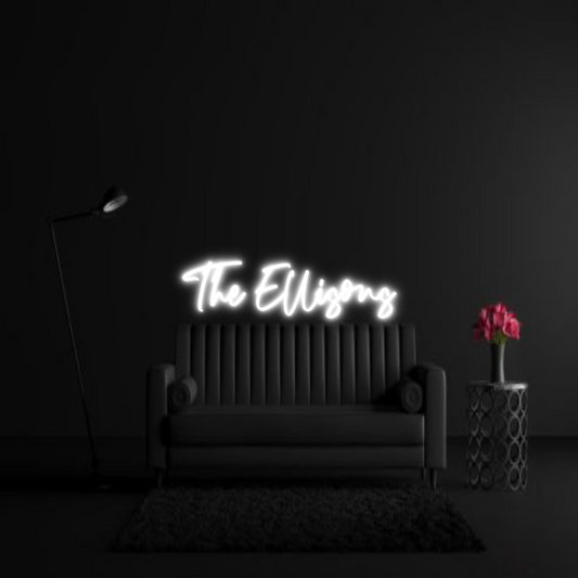 CREATE YOUR OWN WEDDING NEON SIGN The Ellisons