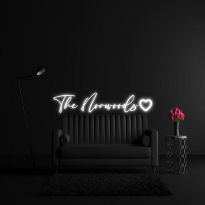 CREATE YOUR OWN WEDDING NEON SIGN The Norwoods