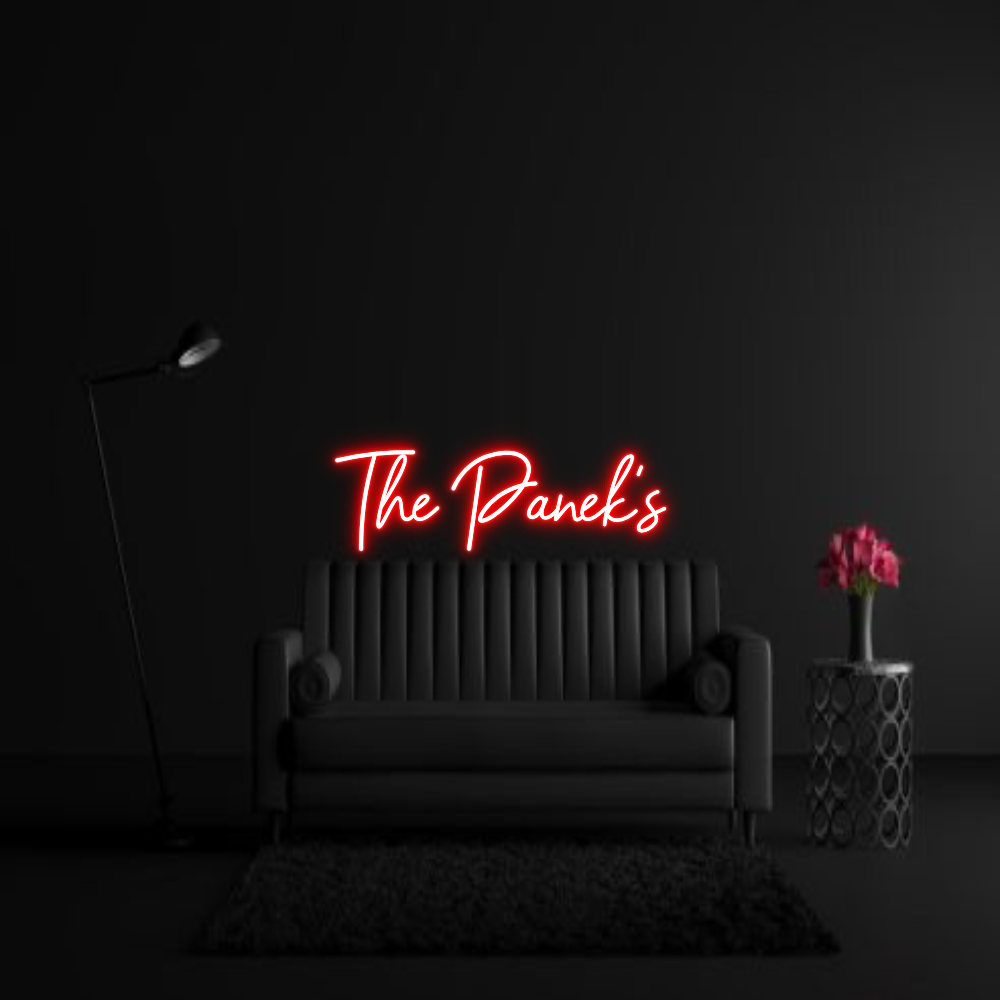 CREATE YOUR OWN WEDDING NEON SIGN The Panek’s