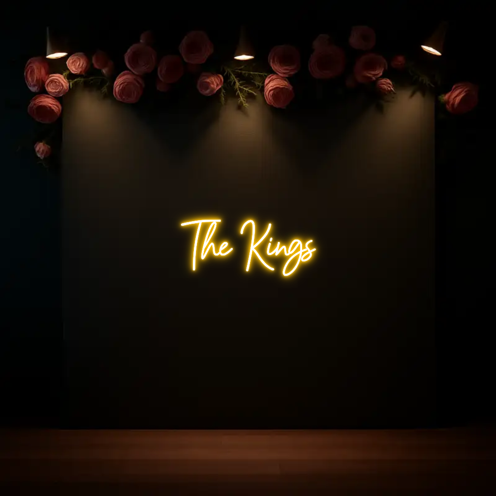 CREATE YOUR OWN WEDDING NEON SIGN The Kings
