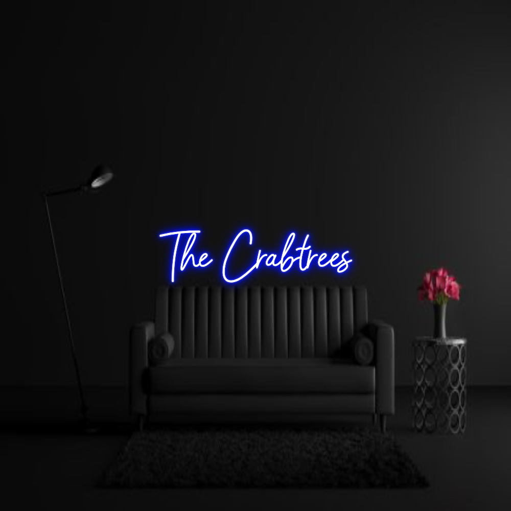 CREATE YOUR OWN WEDDING NEON SIGN The Crabtrees