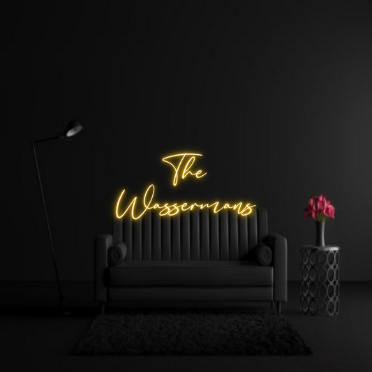 CREATE YOUR OWN WEDDING NEON SIGN The
Wassermans