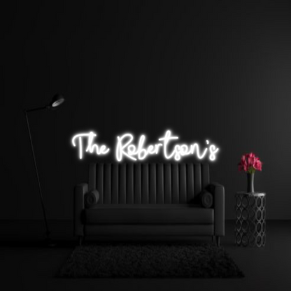 CREATE YOUR OWN WEDDING NEON SIGN The Robertson’s