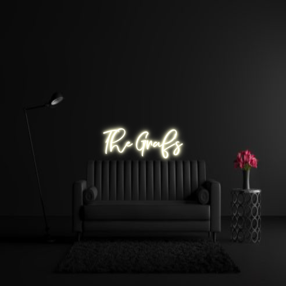 CREATE YOUR OWN WEDDING NEON SIGN The Graf’s