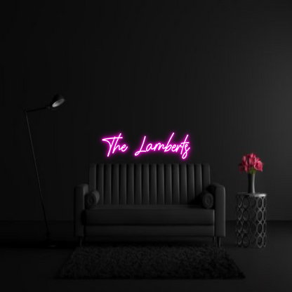 CREATE YOUR OWN WEDDING NEON SIGN The Lamberts