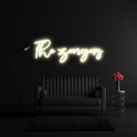 CREATE YOUR OWN WEDDING NEON SIGN The zengers
