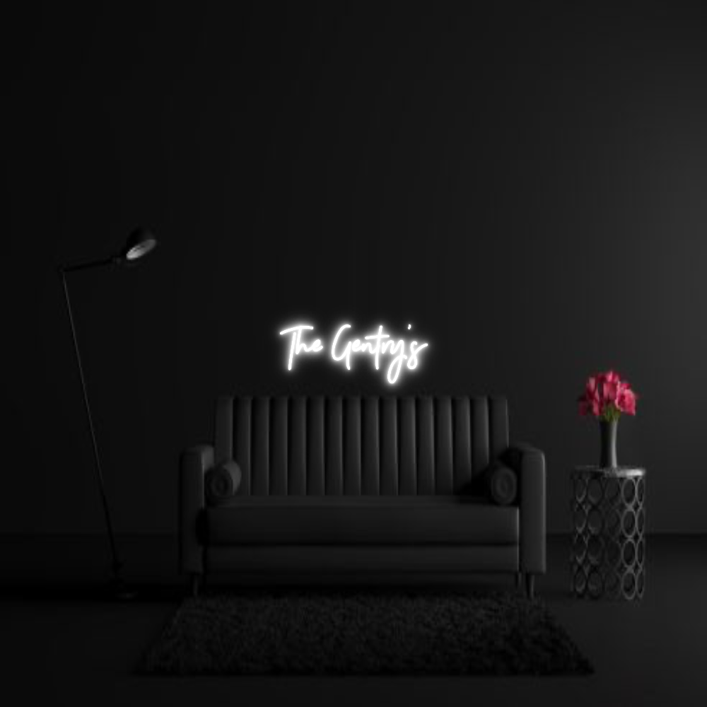 CREATE YOUR OWN WEDDING NEON SIGN The Gentry’s