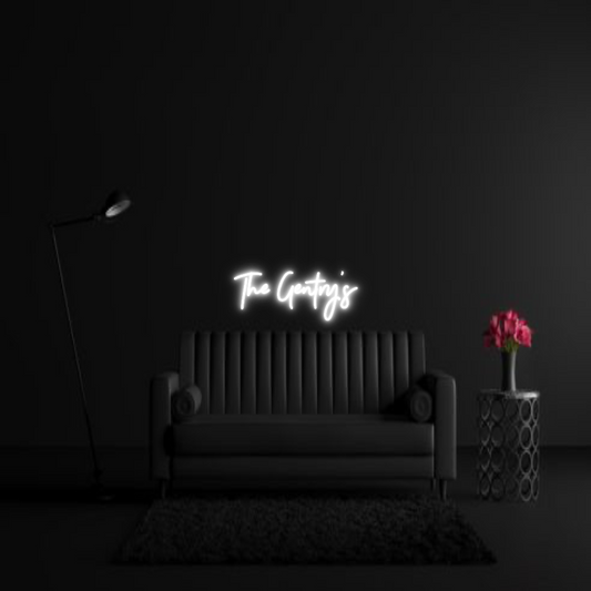 CREATE YOUR OWN WEDDING NEON SIGN The Gentry’s