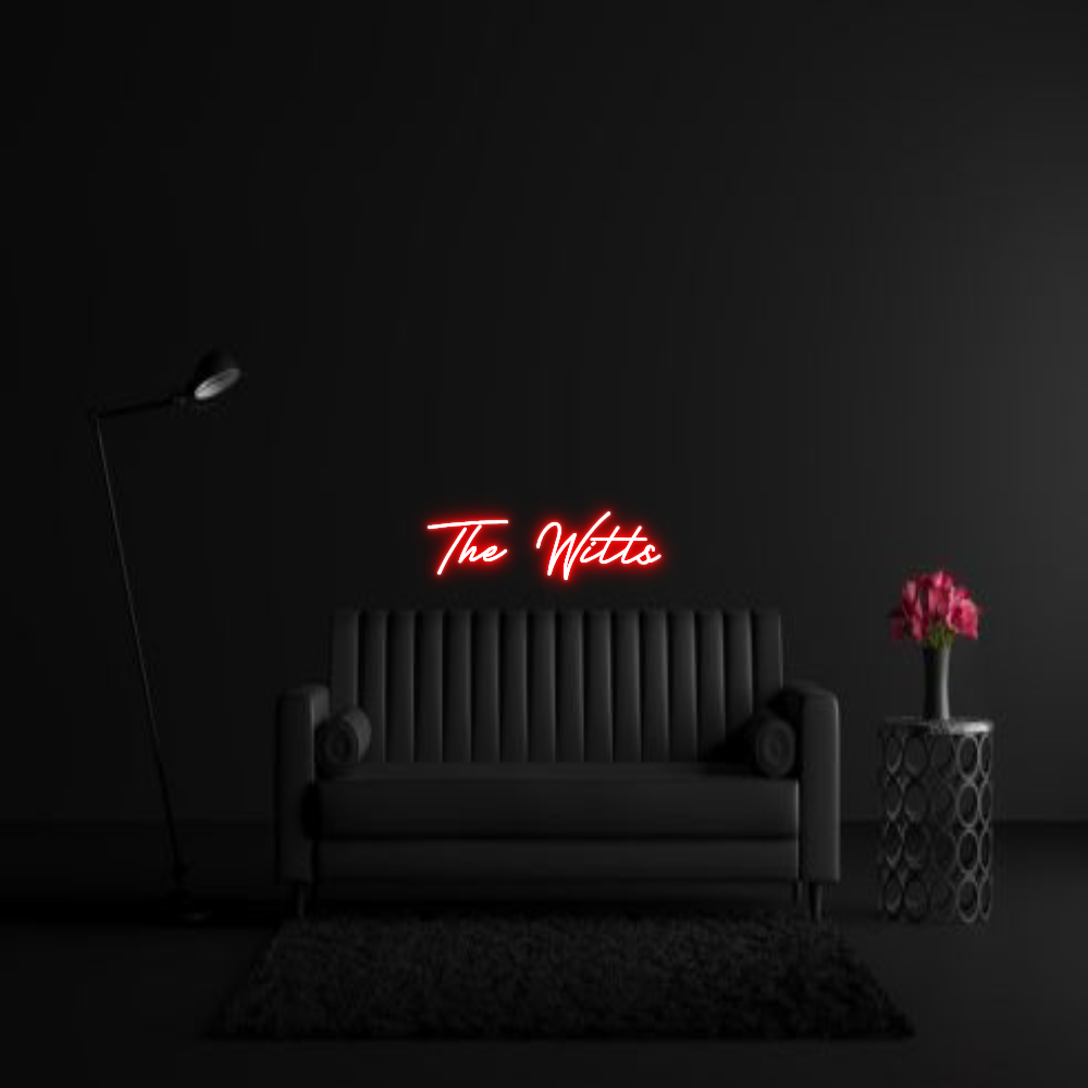 CREATE YOUR OWN WEDDING NEON SIGN The Witts