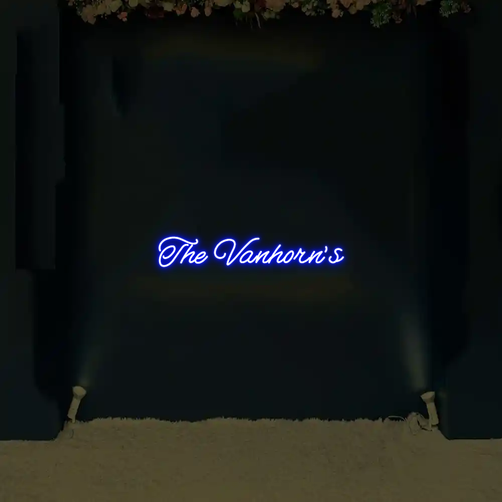 CREATE YOUR OWN WEDDING NEON SIGN The Vanhorn’s