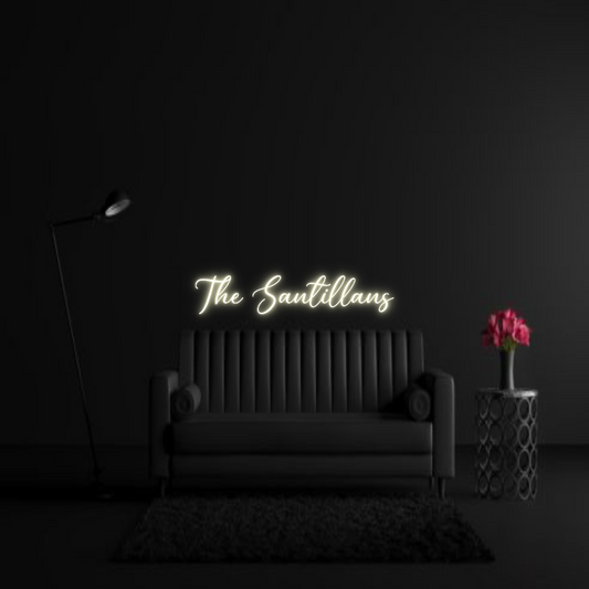 CREATE YOUR OWN WEDDING NEON SIGN The Santillans