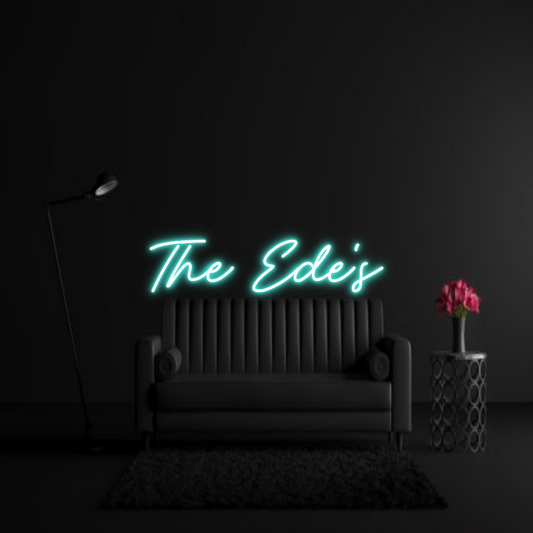 CREATE YOUR OWN WEDDING NEON SIGN The Ede's