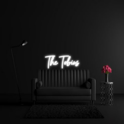 CREATE YOUR OWN WEDDING NEON SIGN The Tobins