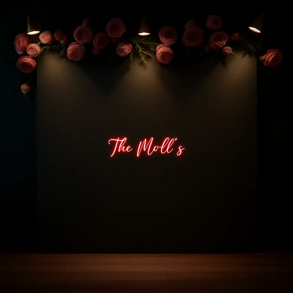 CREATE YOUR OWN WEDDING NEON SIGN The Moll's