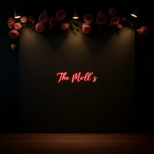 CREATE YOUR OWN WEDDING NEON SIGN The Moll's