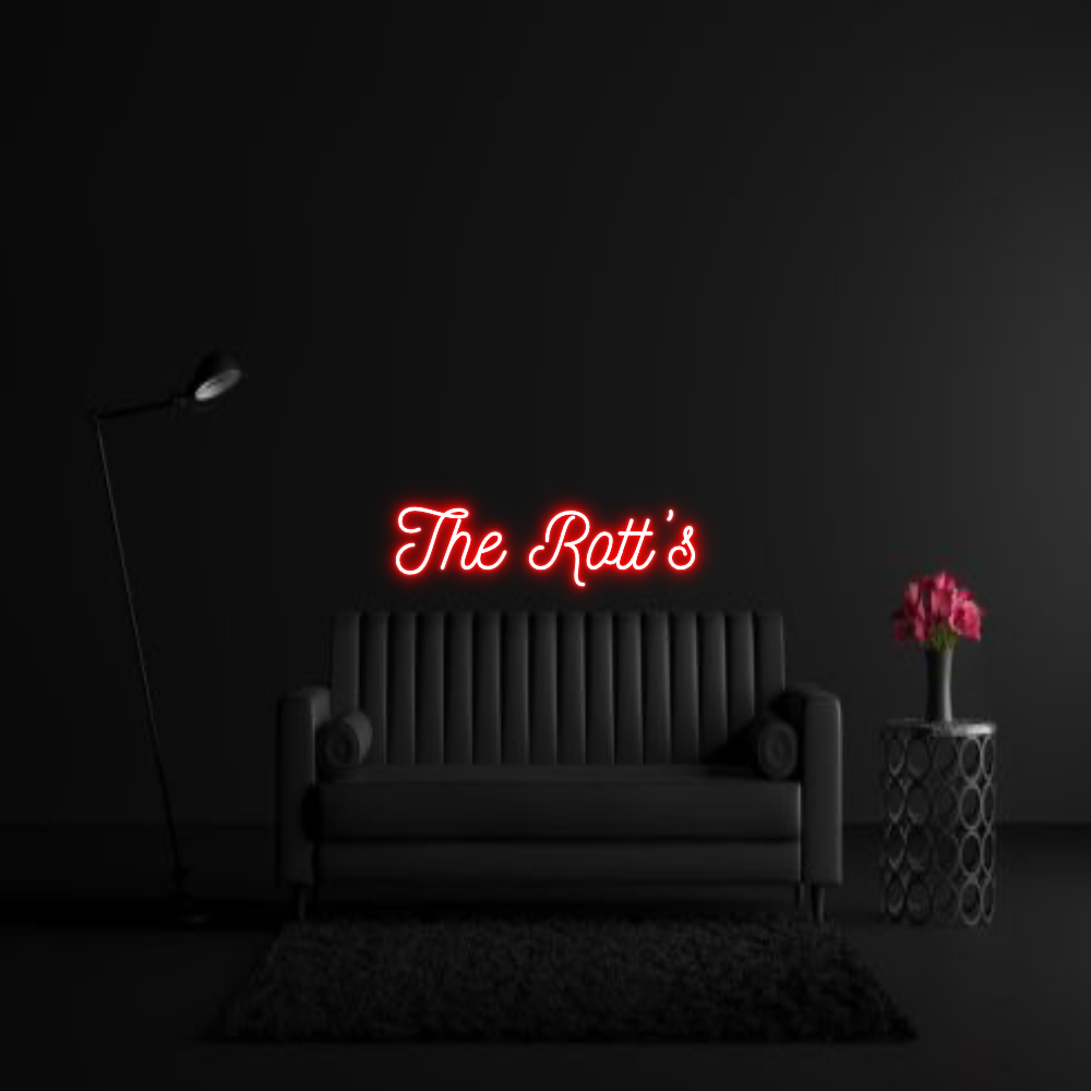 CREATE YOUR OWN WEDDING NEON SIGN The Rott’s