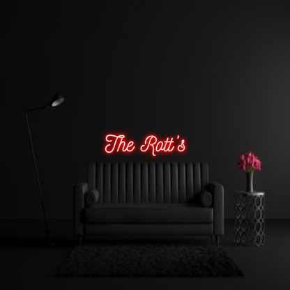 CREATE YOUR OWN WEDDING NEON SIGN The Rott’s