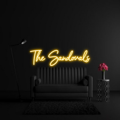 CREATE YOUR OWN WEDDING NEON SIGN The Sandovals