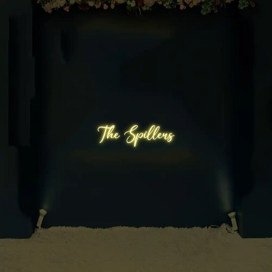 CREATE YOUR OWN WEDDING NEON SIGN The Spillers