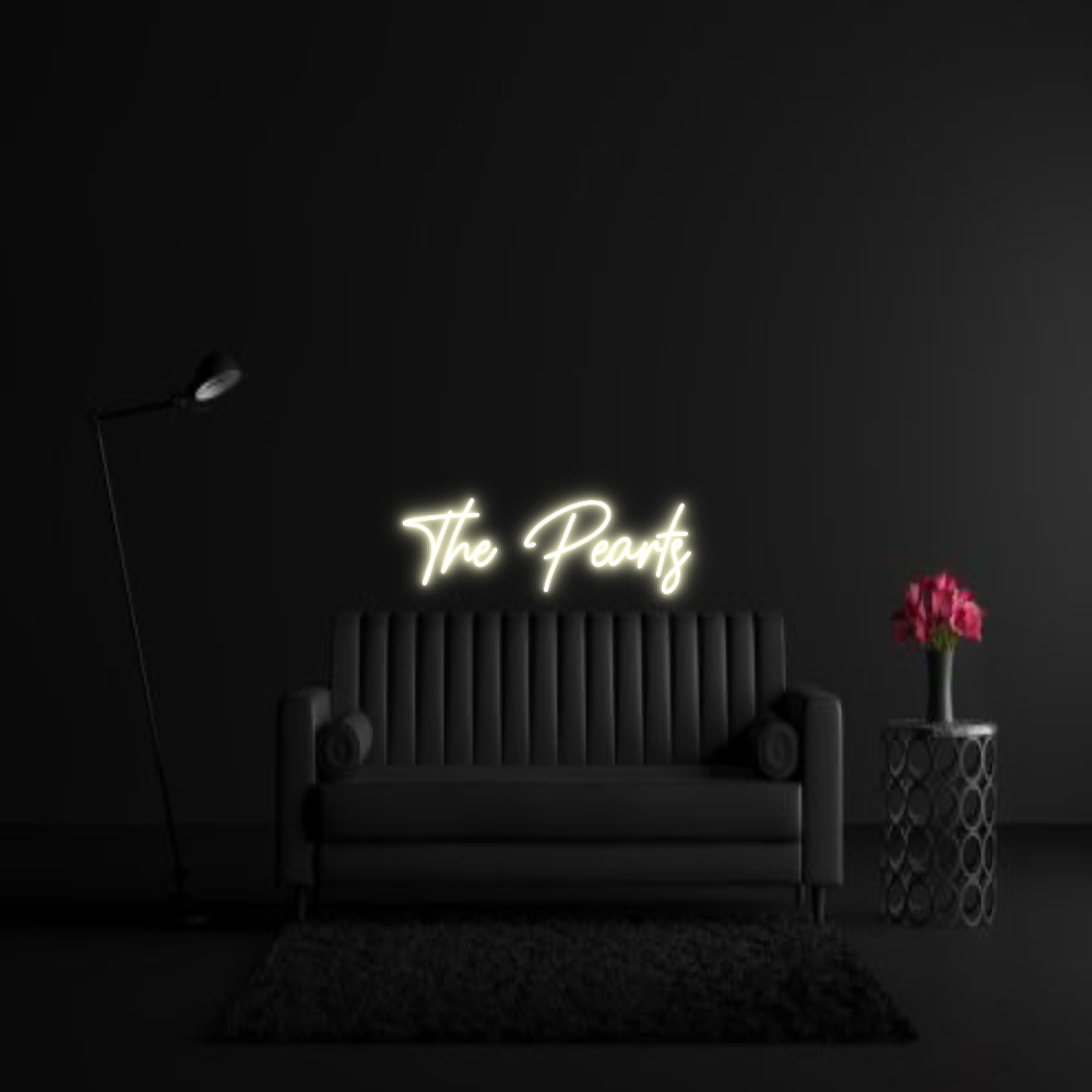 CREATE YOUR OWN WEDDING NEON SIGN The Pearts