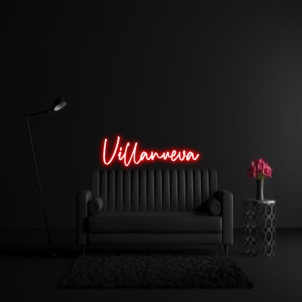 CREATE YOUR OWN WEDDING NEON SIGN Villanueva