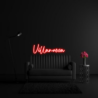 CREATE YOUR OWN WEDDING NEON SIGN Villanueva