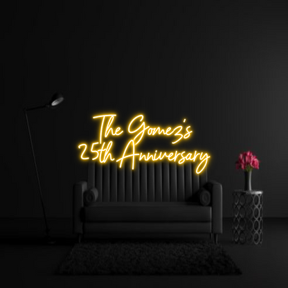 CREATE YOUR OWN WEDDING NEON SIGN The Gomez’s 
...